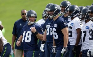 Boyer is and is considered a longshot to make the Seahawks roster and will have to beat out a 5 year veteran to earn a job.  (Elaine Thompson/AP)